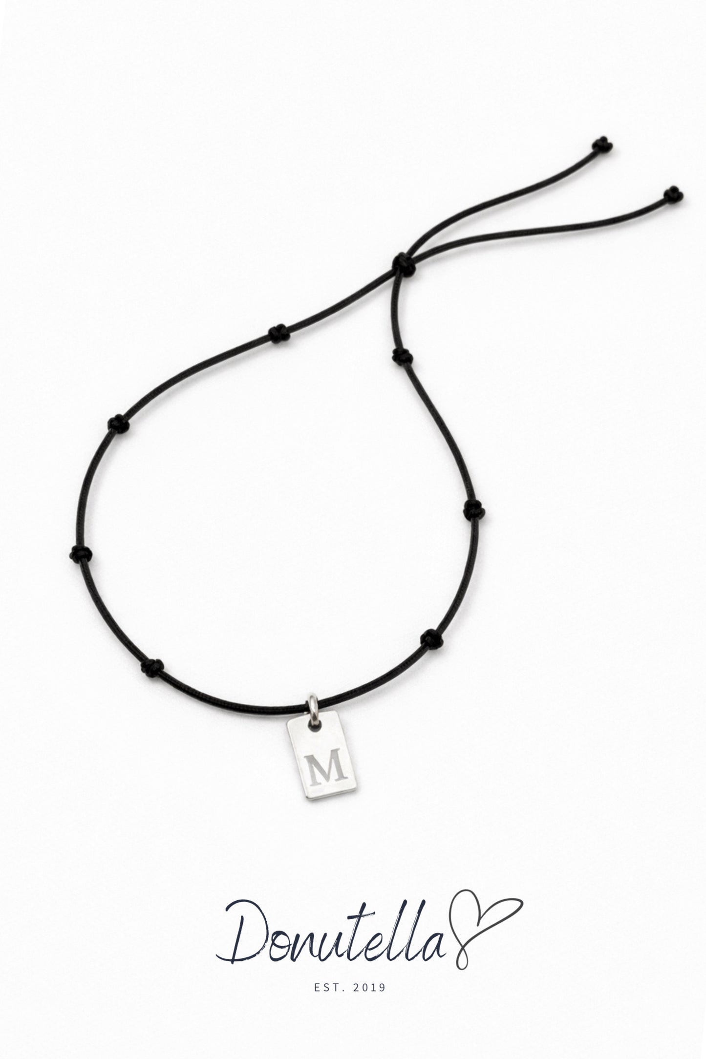 Muška narukvica s inicijalom