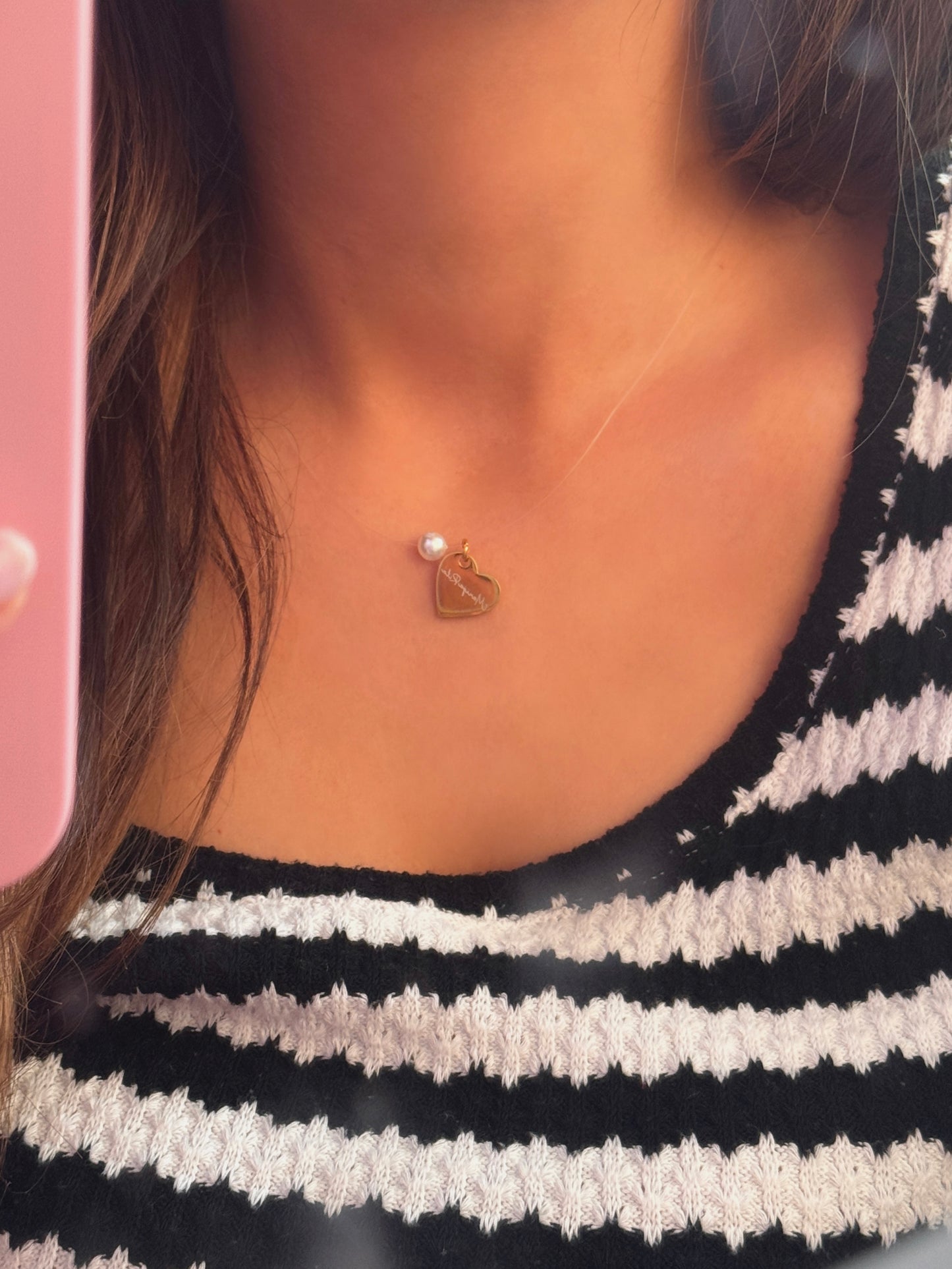 Nevidljiva ogrlica s gravurom