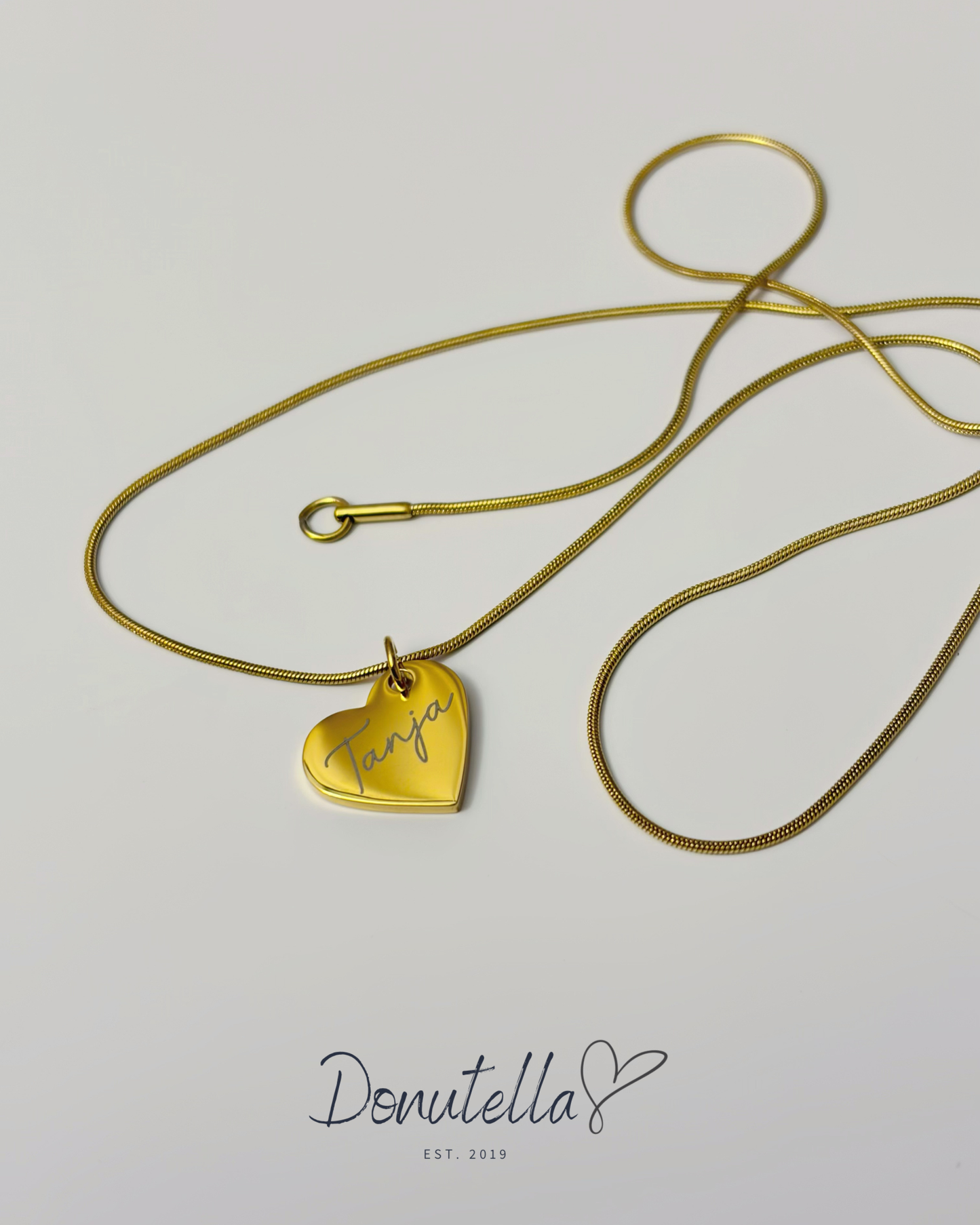 Snake čelična ogrlica s gravurom