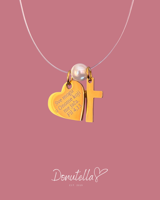 Nevidljiva ogrlica “Fil 4,13”