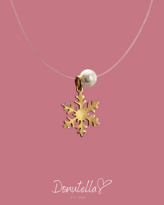 Nevidljiva ogrlica s pahuljicom