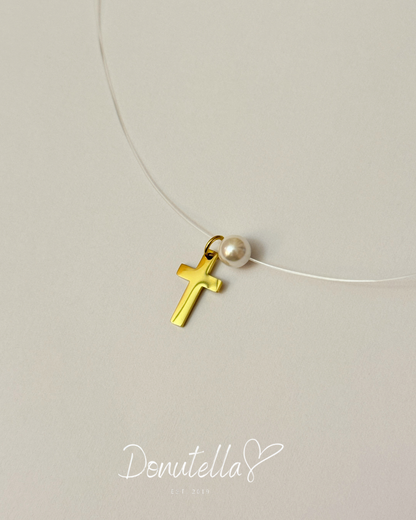 Nevidljiva ogrlica s križićem