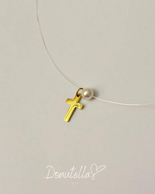 Nevidljiva ogrlica s križićem