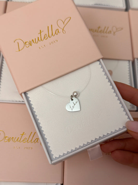 Nevidljiva ogrlica s gravurom